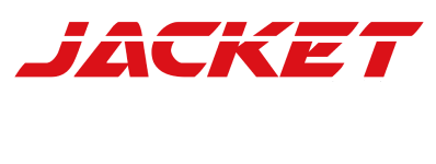 Jacket Rider Red & White Logo