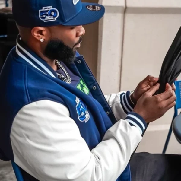 50th Season Seattle Seahawks Varsity Jacket
