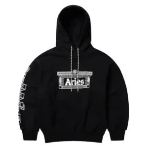 Arsenal Column Black Hoodie