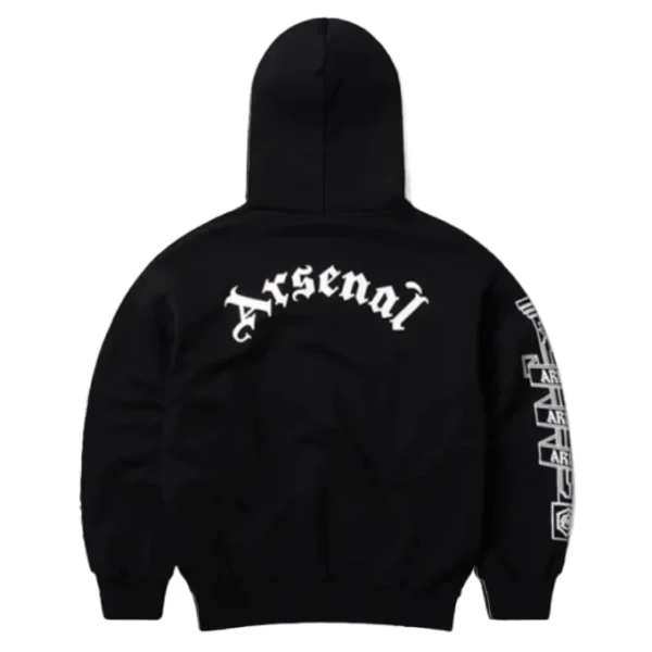 Arsenal X Column Black Hoodie