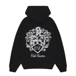 Cole Buxton Collegiate Crest Black Hoodie