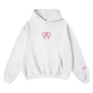 Womens Oversized Glow House Logo Hoodie