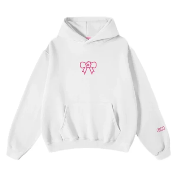 Womens Oversized Glow House Logo Hoodie