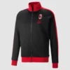 AC Milan Heritage T7 Raglan Black Track Jacket