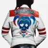Red and White Harley Quinn Jacket