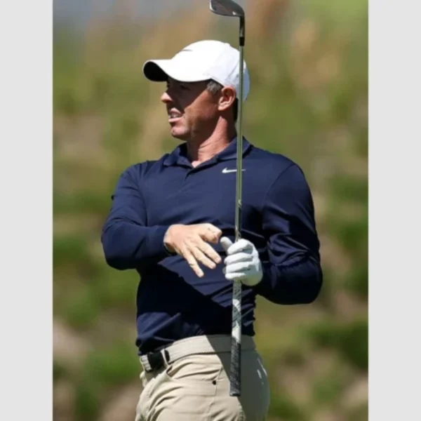 Rory McIlroy Truist Championship 2025 Blue Shirt