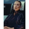 TV Series SNL S50 Scarlett Johansson Blue Track Jacket
