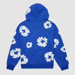Denim Tears The Cotton Wreath Hoodie Blue