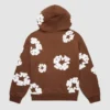 Denim Tears The Cotton Wreath Hoodie Brown