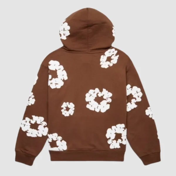 Denim Tears The Cotton Wreath Hoodie Brown