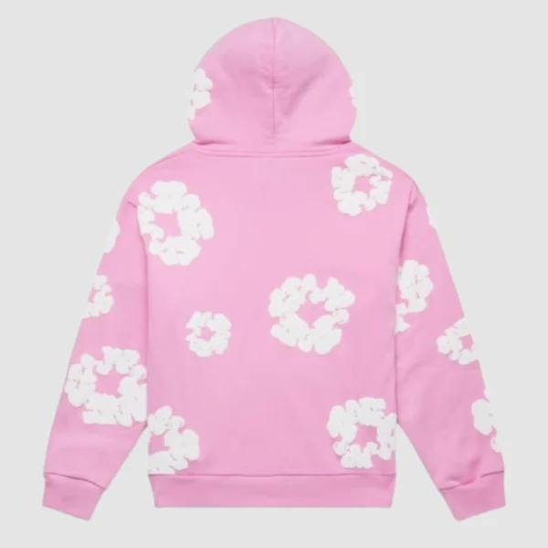 Denim Tears The Cotton Wreath Pink Hoodie