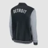 Detroit Tigers Black And Grey Dugout Bomber Jacket