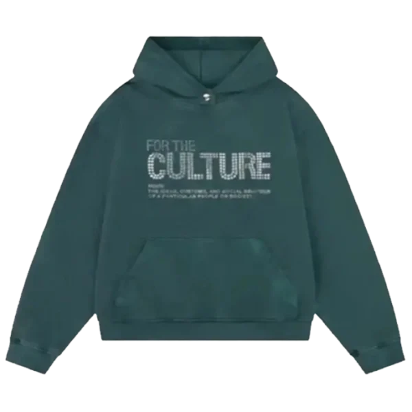 For The Culture Crystal Green Hoodie