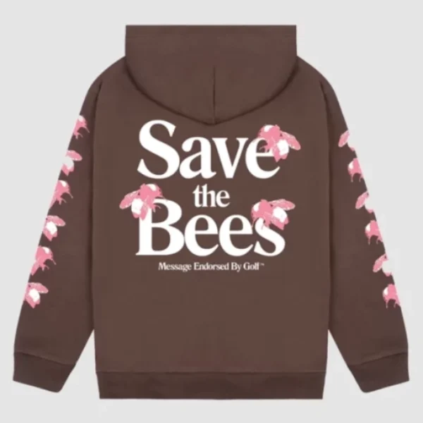 Golf Wang Save the Bees Brown Hoodie