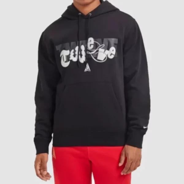 Ja Morant Basketball Hoodie Black