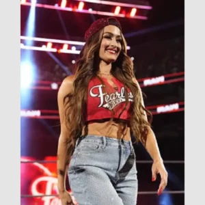 Nikki Bella Monday Night RAW Fearless Nikki Red Top
