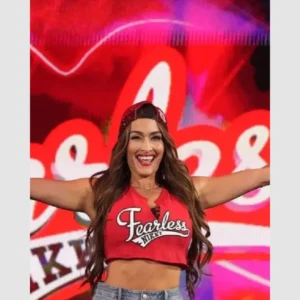 Nikki Bella Monday Night RAW Fearless Nikki Top Red