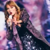 Reputation Tour Getaway Car Taylor Swift Black Sequin Coat