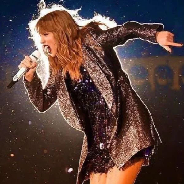 Reputation Tour Getaway Car Taylor Swift Sequin Coat