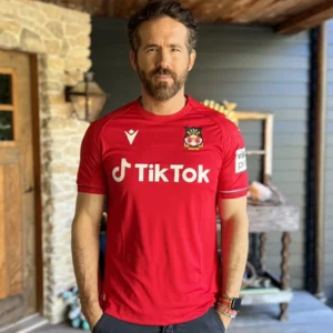 Ryan Reynolds Wrexham AFC Red T Shirt