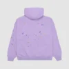 Sp5der Acai Hoodie Purple