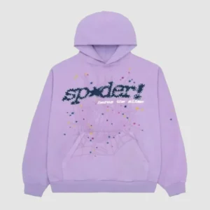 Sp5der Acai Purple Hoodie
