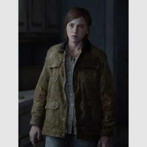 The Last of Us Part 2 Ellie Brown Leather Jacket