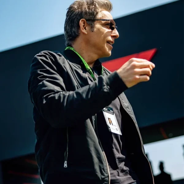 Ben Stiller Formula 1 Black Jacket