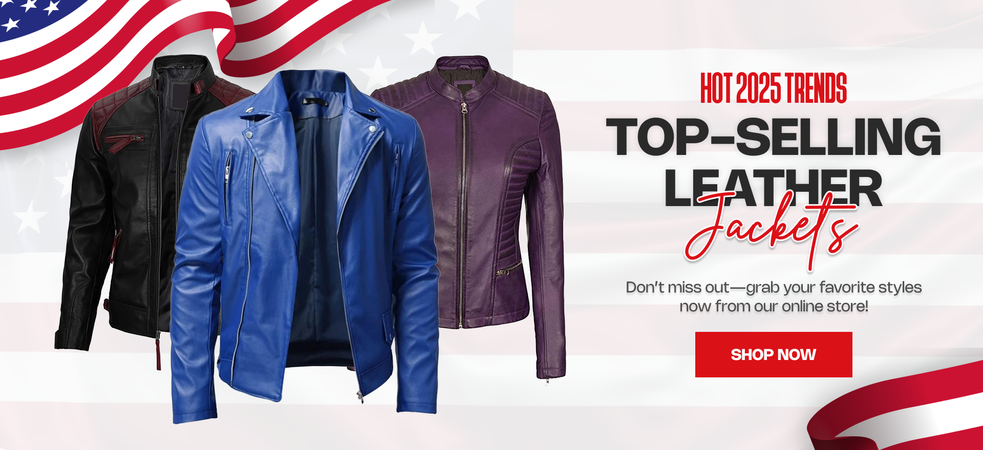 Jacket Rider Banner Desktop View