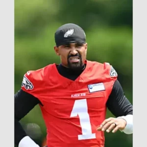 Jalen Hurts Philadelphia Eagles OTA Red Jersey