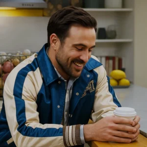 Neighbours Aaron Brennan Blue Jacket