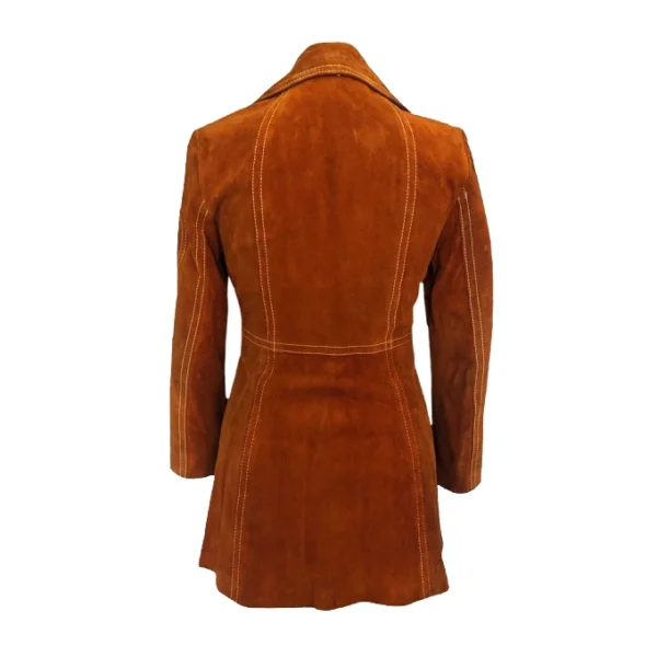 Poker Face Leather Coat