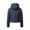 Dark Blue Hooded Puffer Jacket