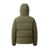 Olive Green Hooded Puffer Jacket