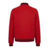 Red Wool Varsity Jacket